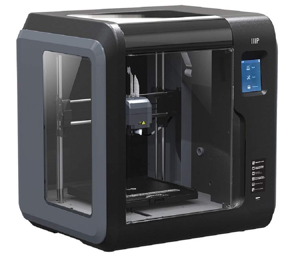 image:imageMonoprice Voxel 3D Printer Fully Enclosed with Removable Heated Build Plate 150 x 150 x 150 mm Touch Screen 8GB And WiFi BlackGray Large