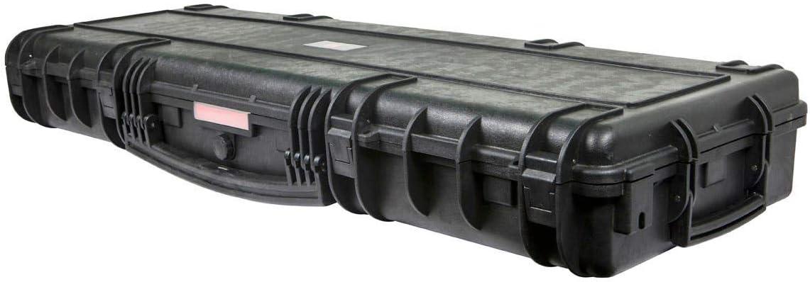 image:imageMonoprice Weatherproof Hard Case 33 x 22 x 13 Inches With Wheels and Customizable Foam Shockproof IP67 Ultraviolet And Impact Resistant Material Black Pure Outdoor CollectionBlack