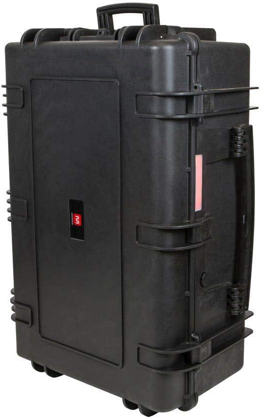 image:imageMonoprice Weatherproof Hard Case 33 x 22 x 13 Inches With Wheels and Customizable Foam Shockproof IP67 Ultraviolet And Impact Resistant Material Black Pure Outdoor CollectionBlack