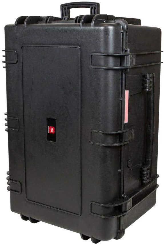image:imageMonoprice Weatherproof Hard Case 33 x 22 x 13 Inches With Wheels and Customizable Foam Shockproof IP67 Ultraviolet And Impact Resistant Material Black Pure Outdoor CollectionBlack