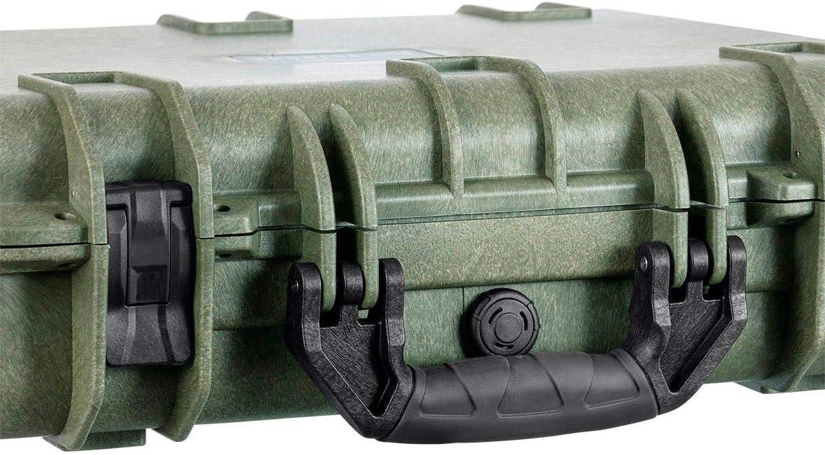 image:imageMonoprice WeatherproofShockproof Hard Case IP67 Customizable Foam 10 x 8 x 4 Black Pure Outdoor Collectiongreen