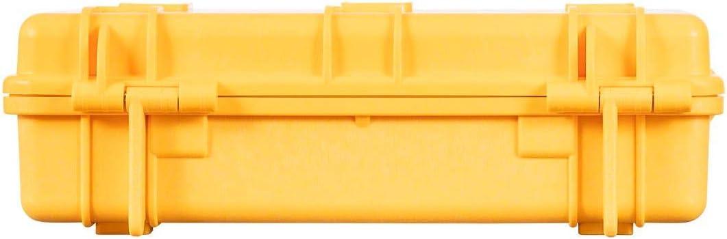 image:imageMonoprice WeatherproofShockproof Hard Case IP67 Customizable Foam 10 x 8 x 4 Black Pure Outdoor Collectionyellow