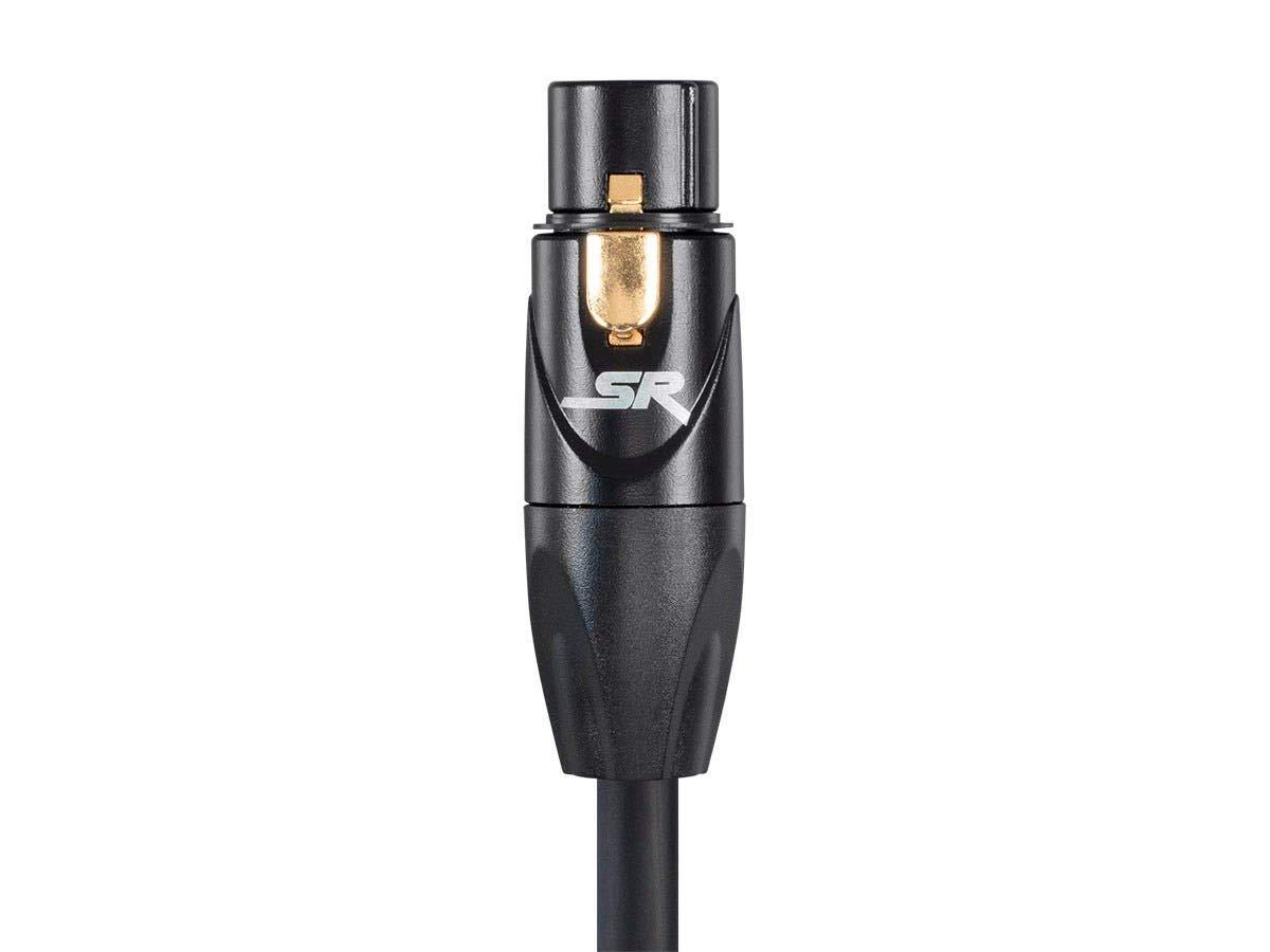 image:imageMonoprice XLR Cable Male to Female Microphone amp Interconnect Gold Plated 16AWG 10 Feet Black Stage Right Series10ft