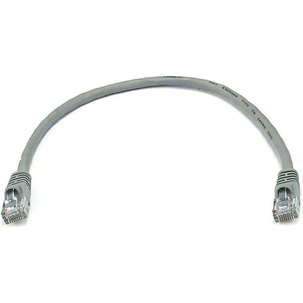 image:imageMonoprice 05FT 24AWG Cat6 550MHz UTP Ethernet Bare Copper Network Cable BlackGray
