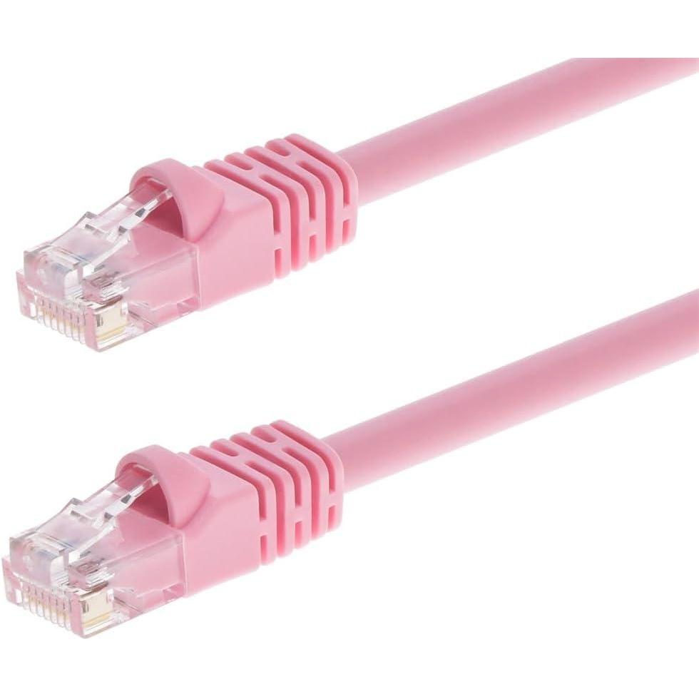 image:imageMonoprice 05FT 24AWG Cat6 550MHz UTP Ethernet Bare Copper Network Cable  BlackPink