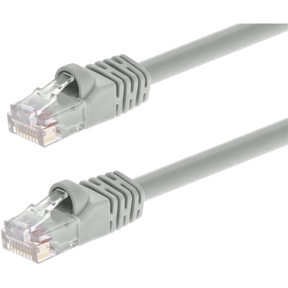 image:imageMonoprice 10FT 24AWG Cat5e 350MHz UTP Ethernet Bare Copper Network Cable GrayGray