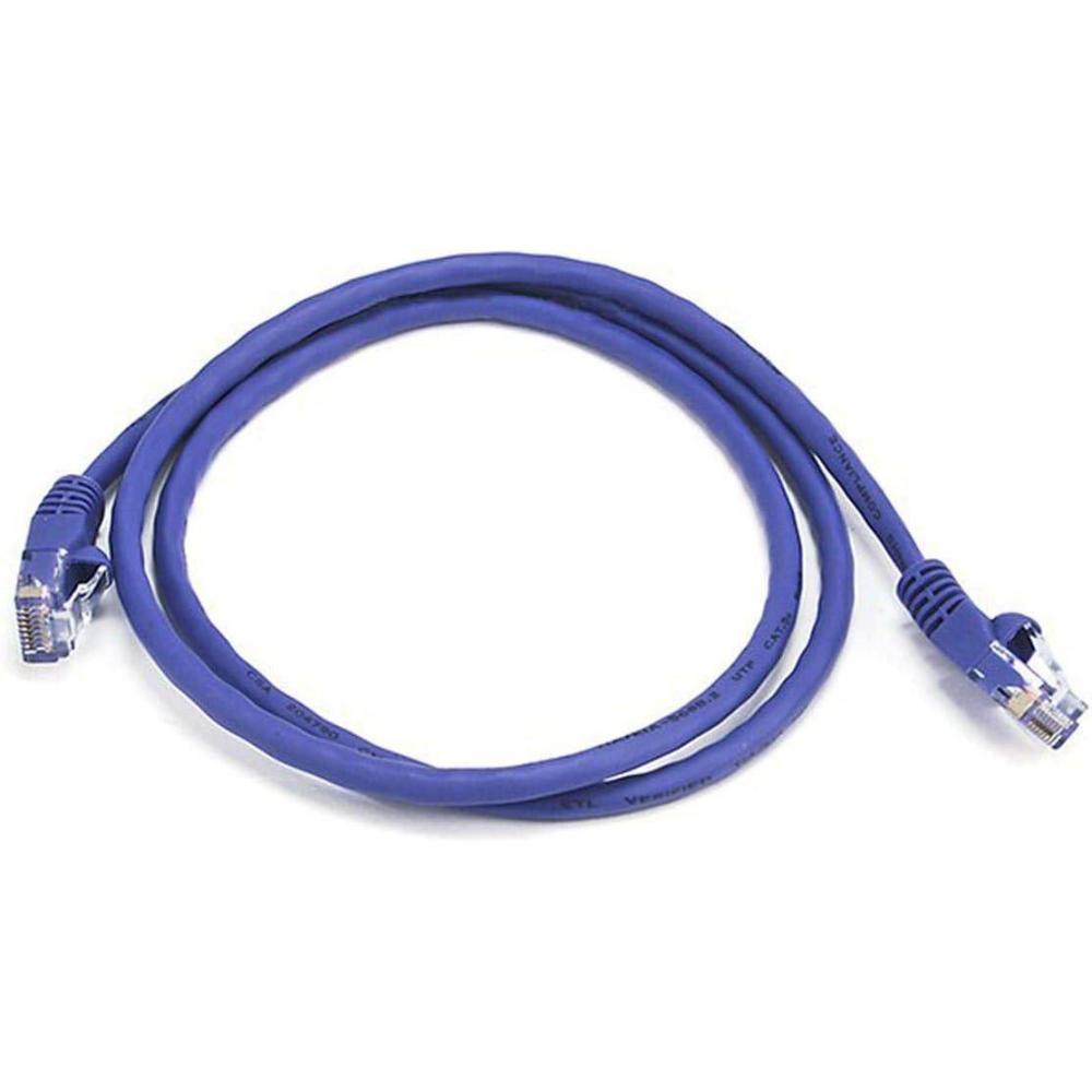 image:imageMonoprice 10FT 24AWG Cat5e 350MHz UTP Ethernet Bare Copper Network Cable GrayPurple