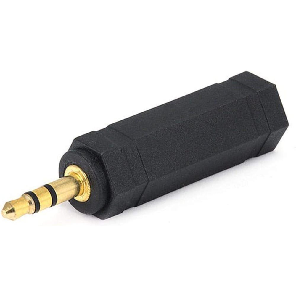 image:imageMonoprice 35mm Stereo Plug to 635mm 14 Inch Stereo Jack Adaptor  Gold Plated BlackD