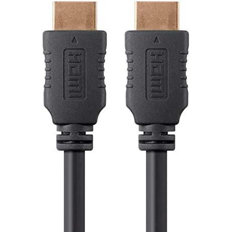 image:imageMonoprice 4K High Speed HDMI Cable 4K60Hz 18Gbps HDR 10ft Black 3 Pack