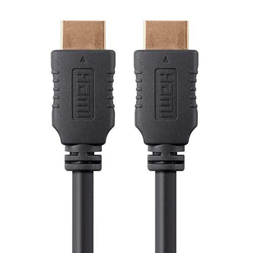 image:imageMonoprice 4K High Speed HDMI Cable  4K60Hz 18Gbps HDR 20ft Black  3 Pack20 Feet 3 Pack