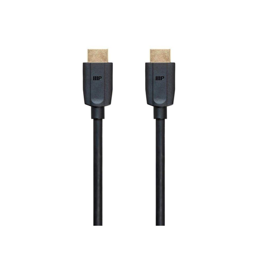image:imageMonoprice 8K Ultra High Speed HDMI Cable  HDMI 21 8K60Hz 4K120Hz 48Gbps HDR VRR 10ft Black Pack of 110 Feet Pack of 1