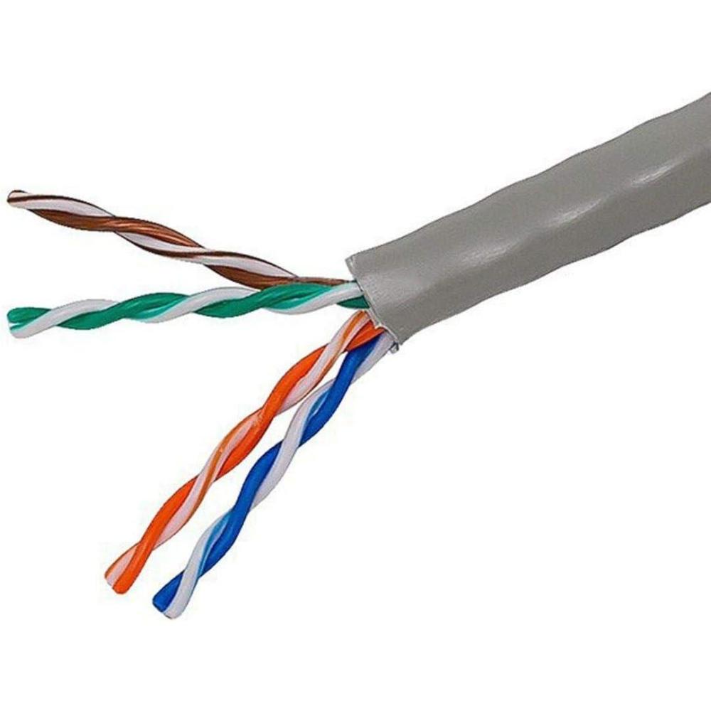 image:imageMonoprice Cat5e Bulk Ethernet Cable CMR UL Listed UTP Solid 350MHz Pull Box No Logo 24AWG 1000 Feet BlueGray