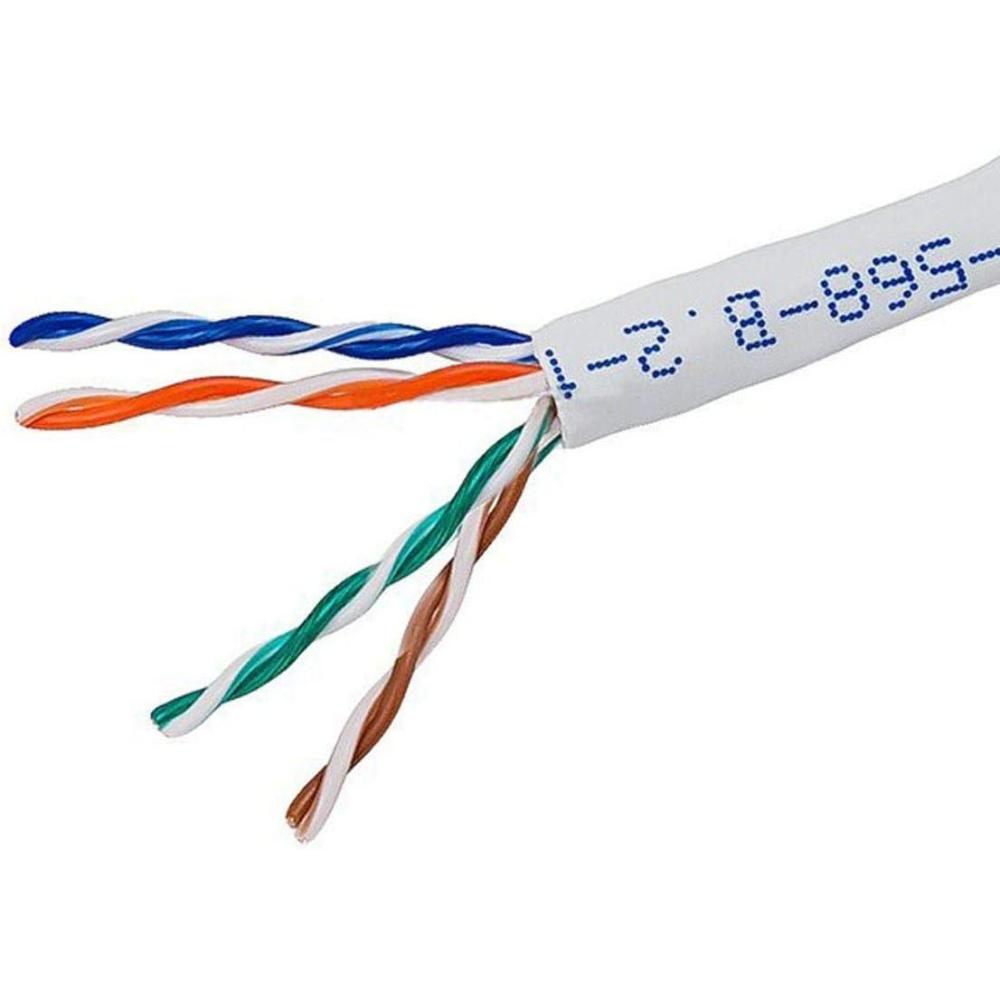 image:imageMonoprice Cat5e Bulk Ethernet Cable CMR UL Listed UTP Solid 350MHz Pull Box No Logo 24AWG 1000 Feet BlueWhite