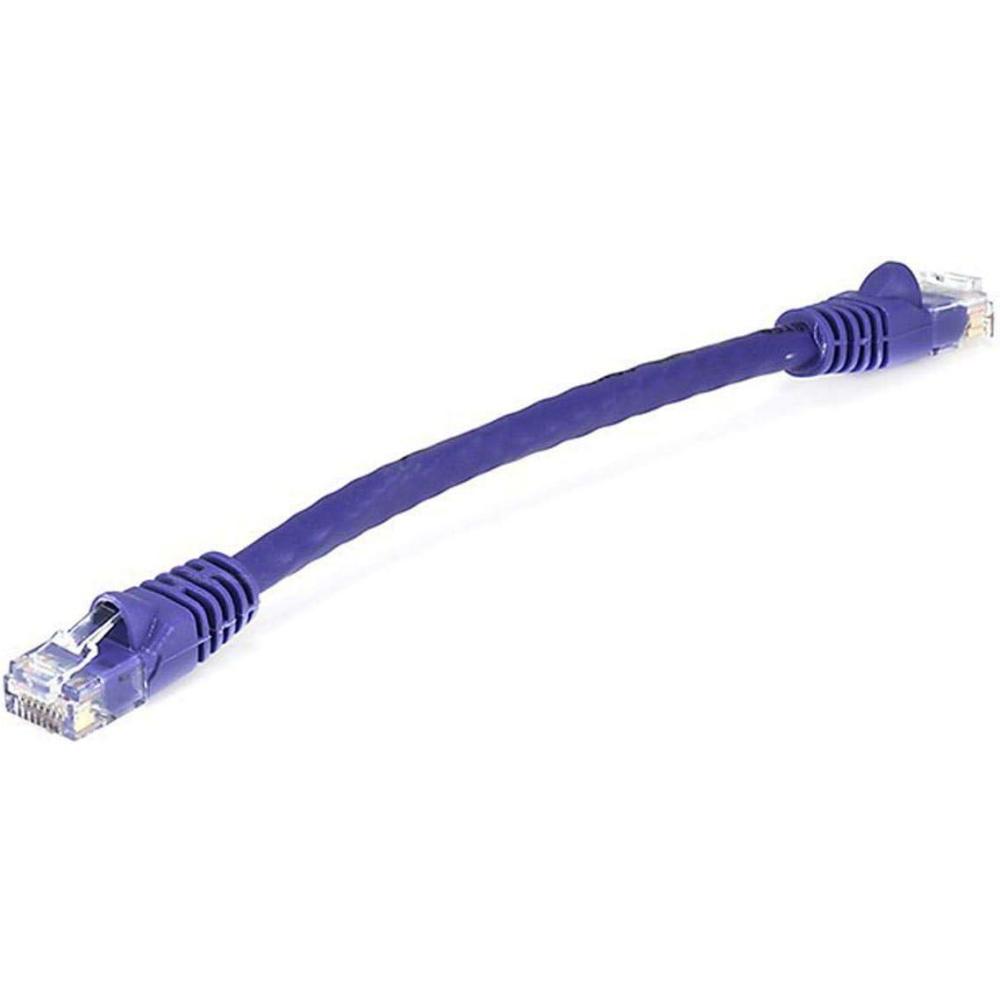 image:imageMonoprice Cat5e Ethernet Patch Cable  05 Feet  Orange  Network Internet Cord  RJ45 Stranded 350Mhz UTP Pure Bare Copper Wire 24AWGPurple