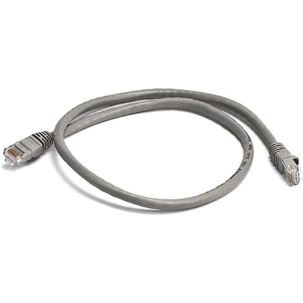 image:imageMonoprice Cat5e Ethernet Patch Cable Network Internet Cord RJ45 Stranded 350Mhz UTP Pure Bare Copper Wire 24AWG 5ft PurpleGray