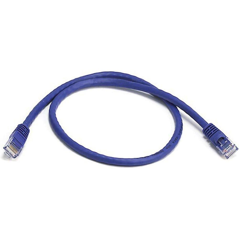 image:imageMonoprice Cat5e Ethernet Patch Cable Network Internet Cord RJ45 Stranded 350Mhz UTP Pure Bare Copper Wire 24AWG 5ft PurplePurple