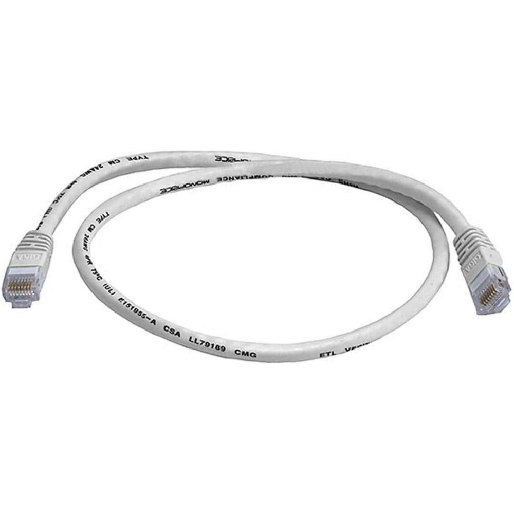 image:imageMonoprice Cat5e Ethernet Patch Cable Network Internet Cord RJ45 Stranded 350Mhz UTP Pure Bare Copper Wire 24AWG 5ft PurpleWhite