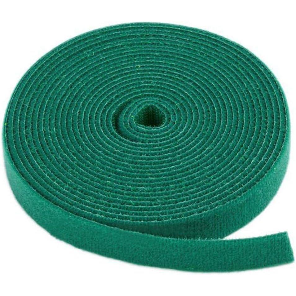 image:imageMonoprice Hook and Loop Fastening Tape 5 Yards Per Roll 075in WhiteGreen