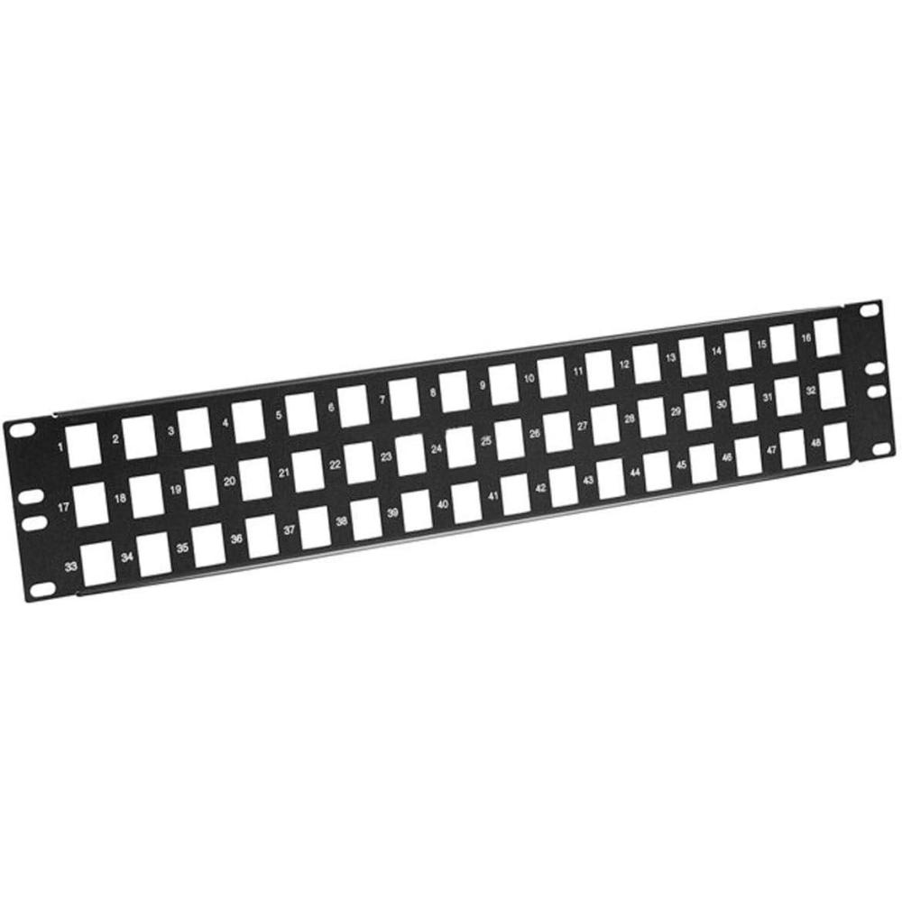 image:imageMonoprice Keystone Jack Panel 24 ports2U