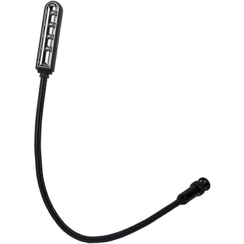 image:imageMonoprice Live Sound Mixer Light for BNC Port  Flexible 4 LEDs 106Inch Gooseneck 16Inch Black  Stage Right Series
