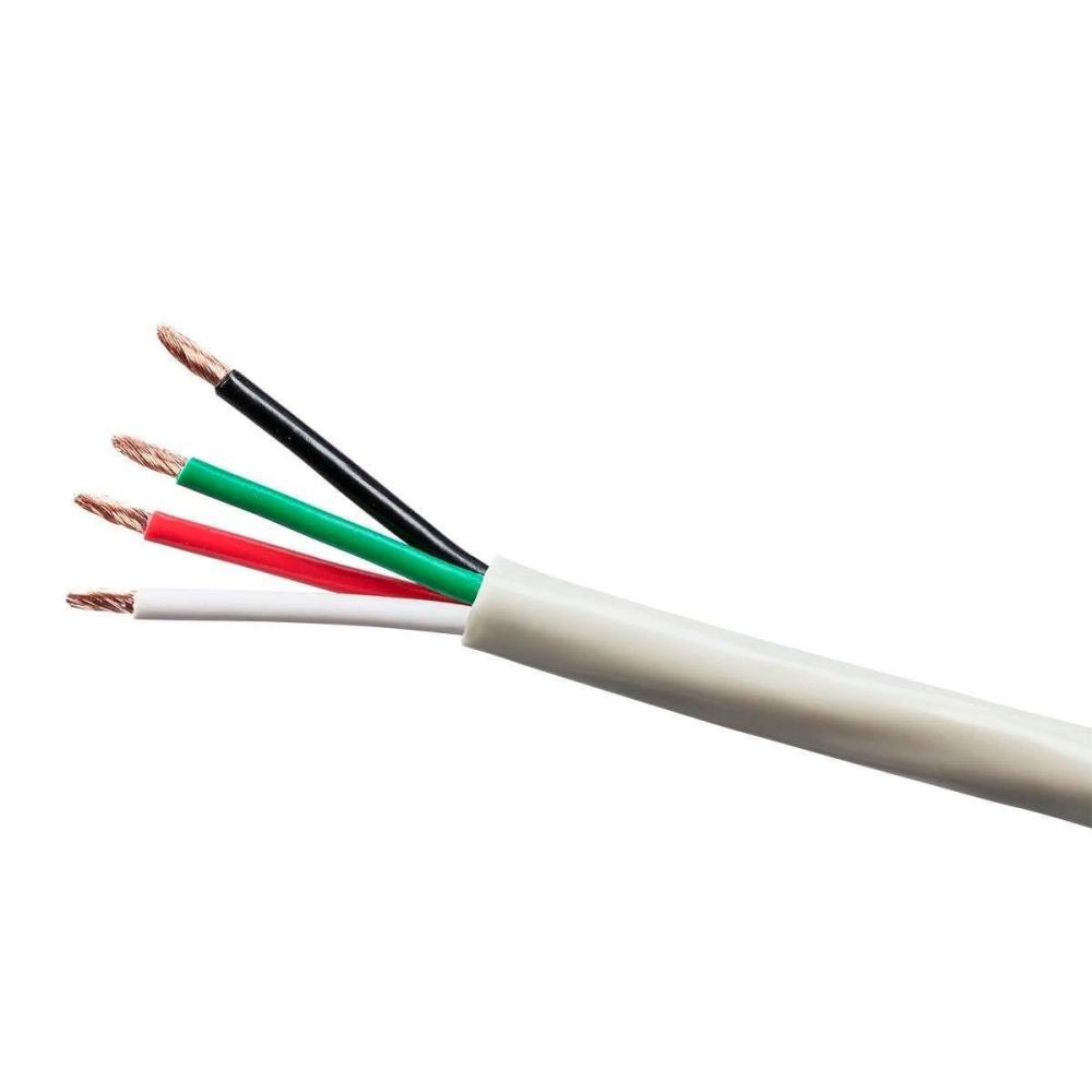 image:imageMonoprice Origin Series 12 Gauge AWG 2 Conductor Burial Rated Speaker Wire Cable 250ft Gray Outdoor Compatible Water Resistant Jacket With Color Coded 100 Pure Bare OxygenFree Copper Conductors4Conductor