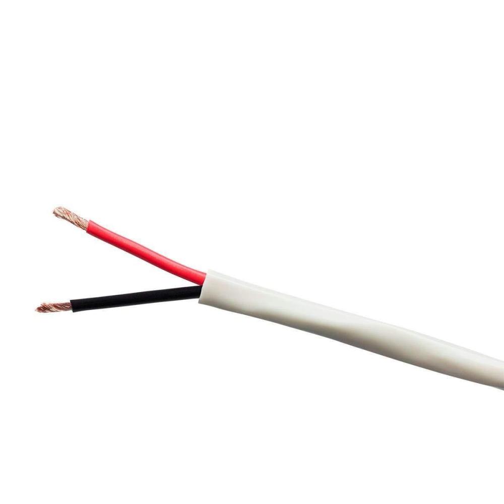 image:imageMonoprice Origin Series 12 Gauge AWG 2 Conductor Burial Rated Speaker Wire  Cable  250ft Gray Outdoor Compatible Water Resistant Jacket With Color Coded 100 Pure Bare OxygenFree Copper Conductors14AWG
