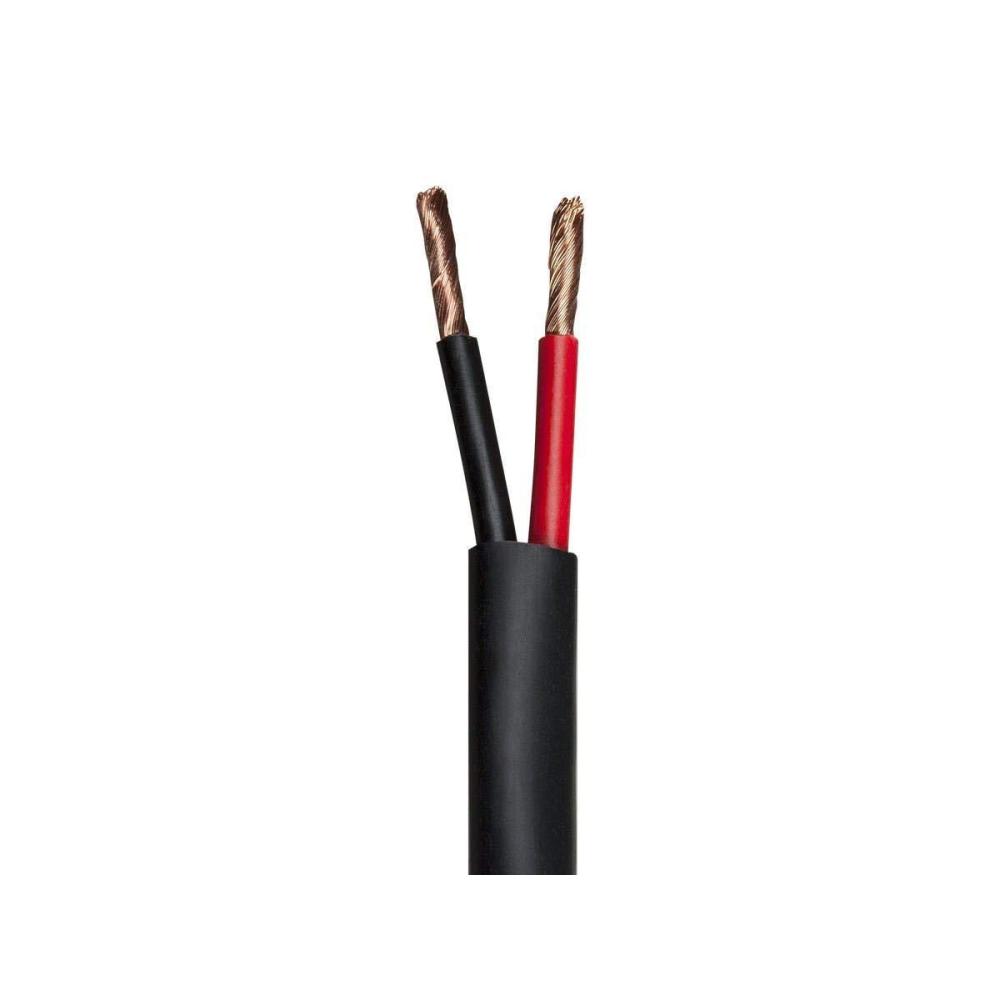 image:imageMonoprice Speaker Wire UL 2 Conductor CMPRated 100 Percent Pure Bare Copper with Color Coded Conductors 14AWG 1000 Feet Black Nimbus SeriesBlack