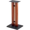 image:imageMonolith Speaker Stands Each 50 Lbs Capacity Adjustable Spikes Sturdy Construction Ideal for Home Theater Speakers Adjustable Spikes 28 Inch Cherry Wood Finish24 Inch