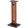 image:imageMonolith Speaker Stands Each 50 Lbs Capacity Adjustable Spikes Sturdy Construction Ideal for Home Theater Speakers Adjustable Spikes 28 Inch Cherry Wood Finish28 Inch