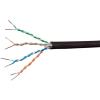 image:imageMonoprice 1000 23AWG Cat6a 650MHz UTP Solid RiserRated CMR Bulk Pure Bare Copper Ethernet Cable Black  118600Black
