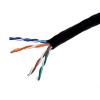 image:imageMonoprice 1000FT 24AWG Cat5e 350MHz UTP Stranded InWall Rated CM Bulk Ethernet Bare Copper Cable  BlackBlack