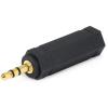 image:imageMonoprice 35mm Stereo Plug to 635mm 14 Inch Stereo Jack Adaptor  Gold Plated BlackD