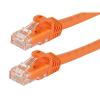 image:imageMonoprice Cat5e Ethernet Patch Cable  10 feet  Orange  Snagless RJ45 Stranded 350Mhz UTP Pure Bare Copper Wire 24AWG  Flexboot Series10ft