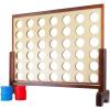 image:imageMonoprice Giant FourinaRow  for Tailgating Bbqs Camping Outdoor Events and Much More  Pure Outdoor Collection Wood 34 x 26 x 425 inches