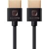 image:imageMonoprice HDMI High Speed Cable  6in Black 4K60Hz HDR 18Gbps 36AWG YUV 420  Ultra Slim Series