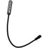 image:imageMonoprice Live Sound Mixer Light for BNC Port  Flexible 4 LEDs 106Inch Gooseneck 16Inch Black  Stage Right Series