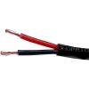 image:imageMonoprice Speaker Wire  CL2 Rated 2Conductor 12AWG PVC Jacket Material 999 OxygenFree Pure Bare Copper 250 Feet Black