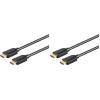 image:imageMonoprice Ultra 8K Premium High Speed HDMI Cable  8 Feet  Black  48Gbps 8K60Hz Dynamic HDR eARC  DynamicView Series 1 Count Pack of 11 Count Pack of 2