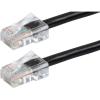 image:imageMonoprice ZerobootCat6 Ethernet Patch Cable  Network Internet Cord  RJ45 Stranded 550Mhz UTP Pure Bare Copper Wire 24AWG 25ft BlackBlack