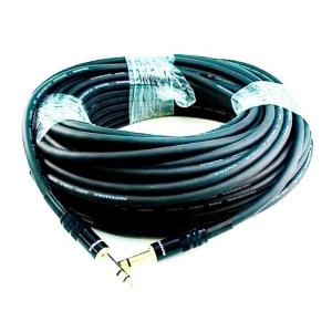 Monoprice 1/4-Inch TRS Male to Male Cable – 6 Feet – Black, 16AWG, Gold Plated – Premier Series(35ft)