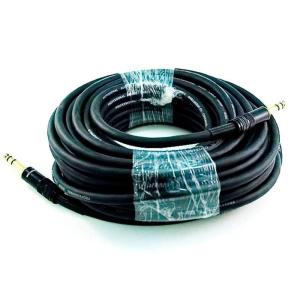 Monoprice 1/4-Inch TRS Male to Male Cable – 6 Feet – Black, 16AWG, Gold Plated – Premier Series(50ft)