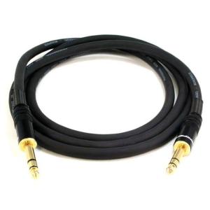 Monoprice 1/4-Inch TRS Male to Male Cable – 6 Feet – Black, 16AWG, Gold Plated – Premier Series(6ft)