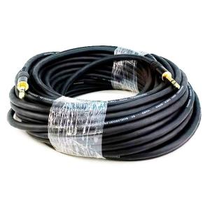 Monoprice 1/4-Inch TRS Male to Male Cable – 6 Feet – Black, 16AWG, Gold Plated – Premier Series(75ft)