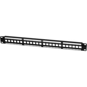 Monoprice Keystone Jack Panel, 24 ports(1U)