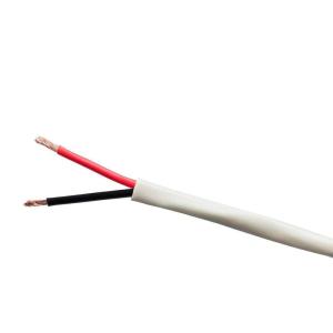 Monoprice Origin Series 12 Gauge AWG 2 Conductor Burial Rated Speaker Wire / Cable – 250ft Gray Outdoor Compatible Water Resistant Jacket With Color Coded 100% Pure Bare Oxygen-Free Copper Conductors(14AWG)