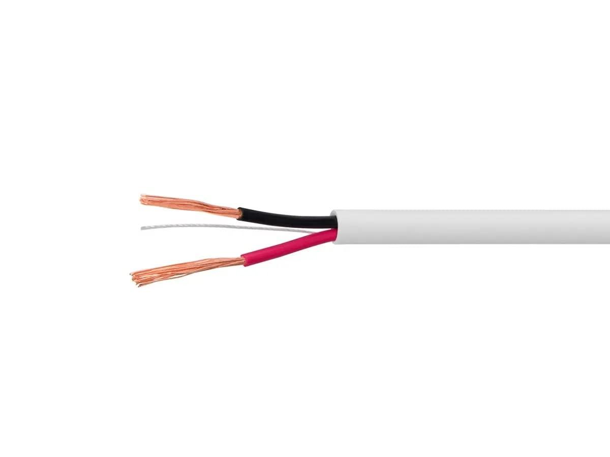 image:imageMonoprice Speaker Wire CL3 inWall Rated 2Conductor Color Coded 12AWG 250 Feet White16 AWG