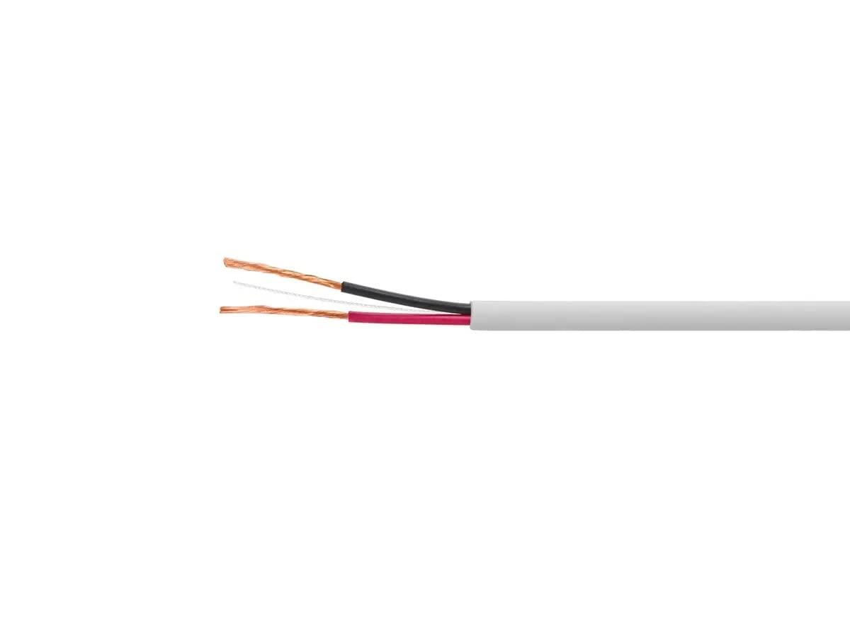 image:imageMonoprice Speaker Wire CL3 inWall Rated 2Conductor Color Coded 12AWG 250 Feet White18 AWG