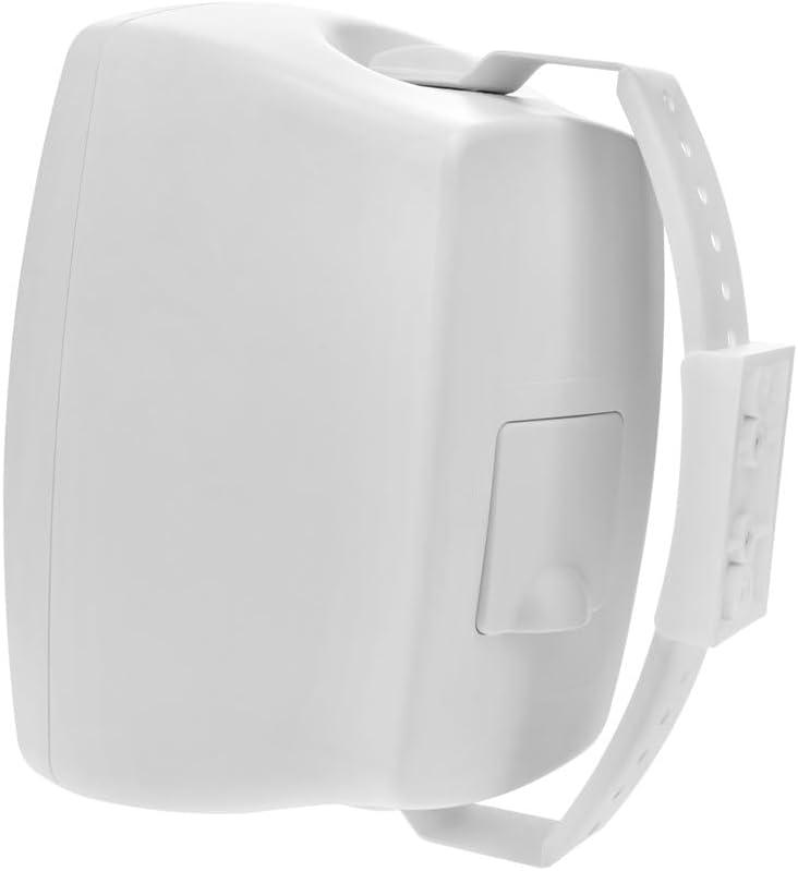 image:imageMonoprice WS7B52W 525in Weatherproof 2Way 70V IndoorOutdoor Speaker for Use in Whole Home Audio Systems Restaurants Bars Retail Stores Patio Poolside Garage White Each