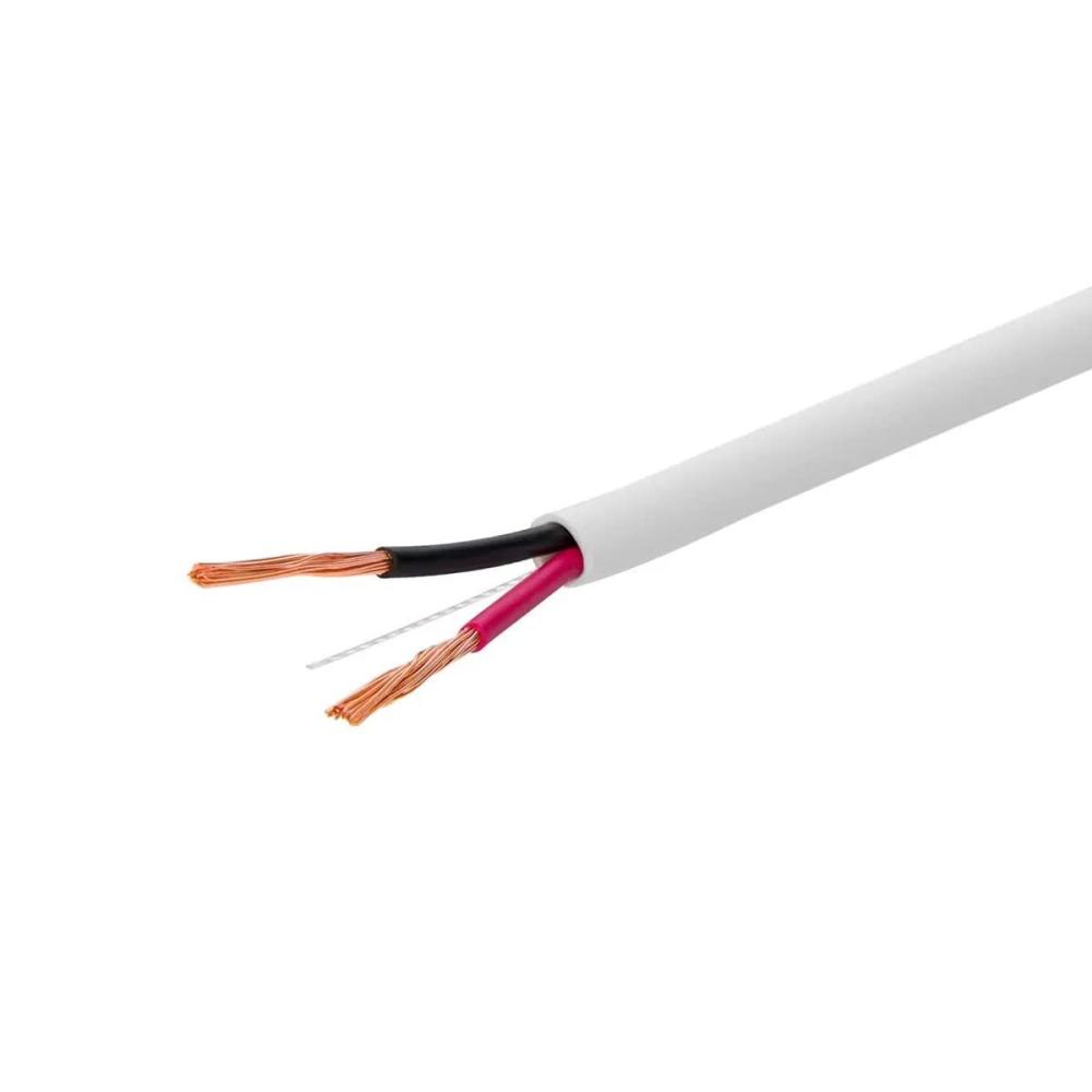 image:imageMonoprice Speaker Wire CL3 inWall Rated 2Conductor Color Coded 12AWG 250 Feet White12 AWG
