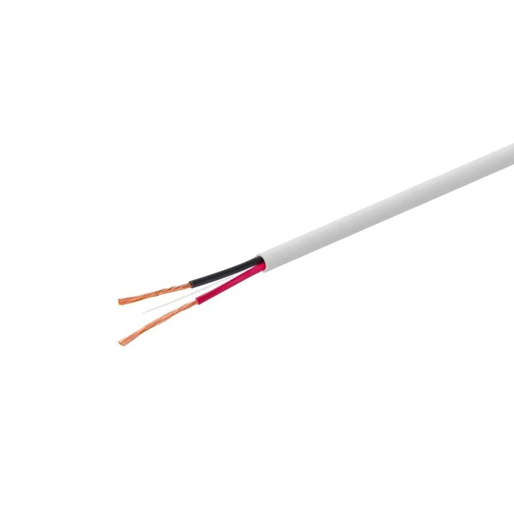 image:imageMonoprice Speaker Wire CL3 inWall Rated 2Conductor Color Coded 12AWG 250 Feet White18 AWG